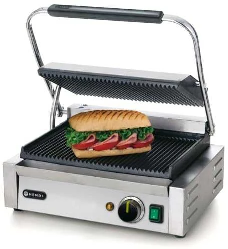 Kontaktinės PANINI kontaktinės grotelės su grioveliais 2200W - Hendi 263655