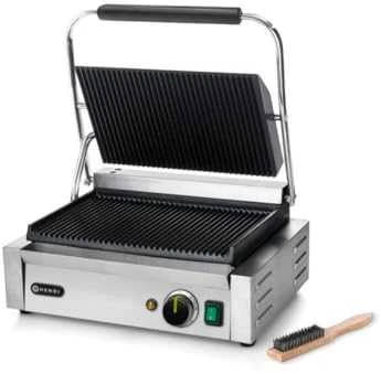 Kontaktinės PANINI kontaktinės grotelės su grioveliais 2200W - Hendi 263655