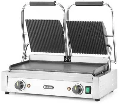 Kontaktinės grotelės su grioveliais viršuje, lygus dugnas, 3600W - Hendi 263808