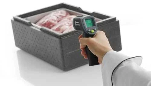 Virtuvinės svarstyklės Nekontaktinis lazerinis gastronominis termometras - Hendi 271148