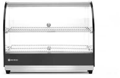 Šildoma vitrina maistui 800W - Hendi 273999