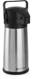 Plieno maitinimo termosas su pompa karštiems gėrimams. 2,2L – Hendi 448908