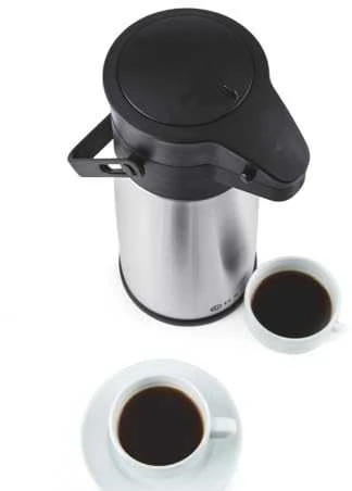 Plieno maitinimo termosas su pompa karštiems gėrimams. 2,2L – Hendi 448908