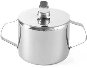 Nerūdijančio plieno cukraus dubuo su dangteliu. 85 mm 300 ml - Hendi 452103