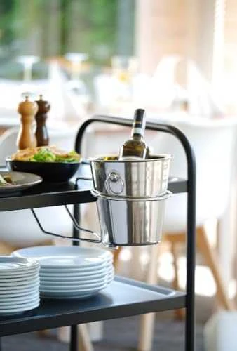 Bar Up Plieninis kibiras ledui, vynui ir šampanui 3,3 l - Hendi 593202