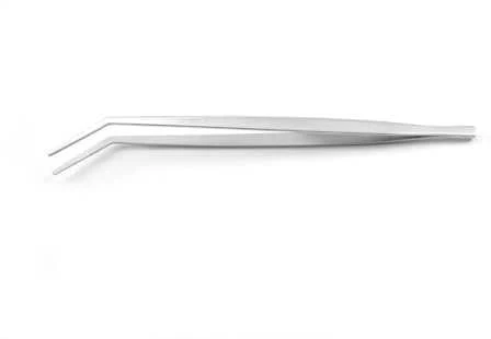 Lenktas pincetas maistui dekoruoti vartydamas 305 mm Hendi 680056