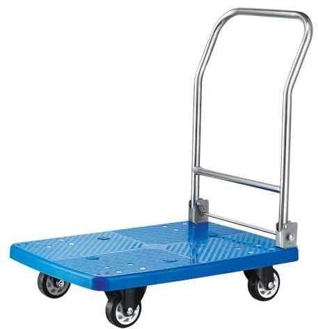 Hendi Transportavimo platforminis vežimėlis su sulankstoma rankena 73x48cm iki 150kg