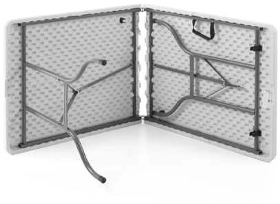 Sulankstomas maitinimo stalas baltas 183x75cm iki 150kg - Hendi 810910