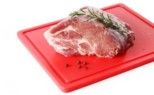 HACCP pjaustymo lenta mėsai 600x400mm Raudon - Hendi 825617