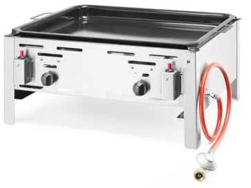 Keptuvė dujinė Bake Master Maxi 590x480mm 11.6kW - Hendi 154618