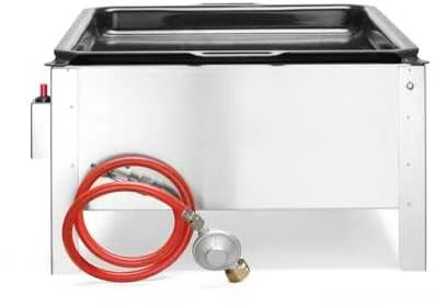 Keptuvė dujinė Bake Master Maxi 590x480mm 11.6kW - Hendi 154618