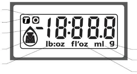 Virtuvinės svarstyklės Svarstyklės elektroninis virtuvės maitinimas tikslus 5000g / 1g - Hendi 580226