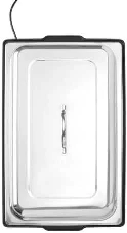 Podgrzewacz bemar elektrinis stalo GN1/1 65mm Kitchen Line 900W - Hendi 204825