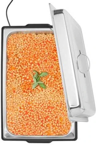 Podgrzewacz bemar elektrinis stalo GN1/1 65mm Kitchen Line 900W - Hendi 204825
