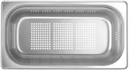 Pojemnik GN perforowany nerūdijantis plienas GN1/3 325x176mm aukštis 150mm - Hendi 802519