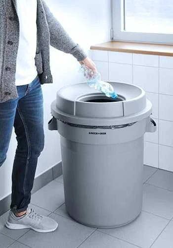 Amer Box Dangtis su skylute 120L apvaliam virtuvės atliekų konteineriui
