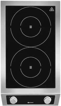 Dviguba indukcinė kaitlentė 2x 3500W modelis 7000 Hendi 239346