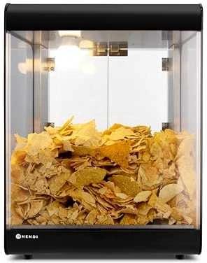Šildytuvas, šildomas vitrina nachos, žemės riešutams, 30 l, 300 W - Hendi 282779