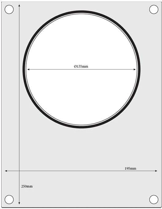 Hendi sandariklio sriubos indo štampavimo forma, sk. 165 mm – Hendi 805619