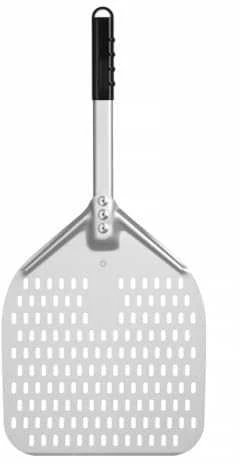 Picos kastuvas trumpa rankena, perforuotas, kvadratinis, 350 x 710 mm - Hendi 618066