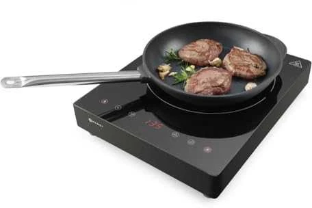 Nešiojama indukcinė kaitlentė su jutikliniu valdymu, 1 kaitvietė, juoda, 3500 W - Hendi