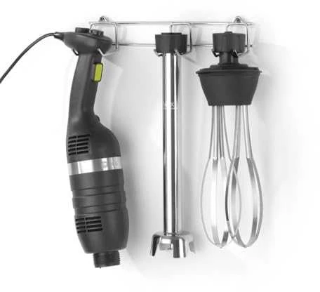 Maišytuvas rankinis maišytuvas su šluotele 2in1 + kabykla Kitchen Line 350 W - Hendi 222393