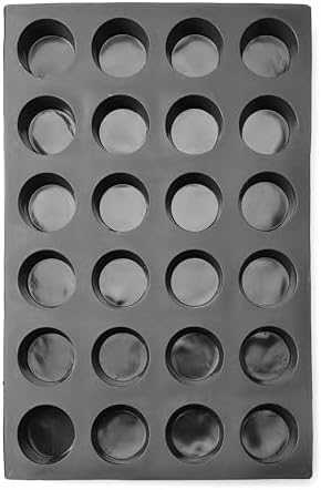 Hendi Silikoninė formelė praline, putėsiams, kepiniams, 570 x 375 mm - bandelės