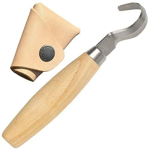 Morakniv 162 drožybos peilis su odiniu dėklu