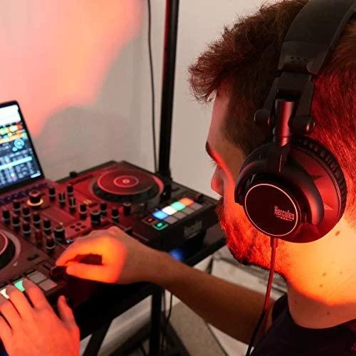Ausinės - Hercules HDP DJ60 Vielinės Juodos