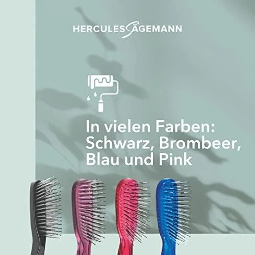 Šepetys plaukų iššukavimui Hercules Small Scalp Junior HER8106, rožinės spalvos