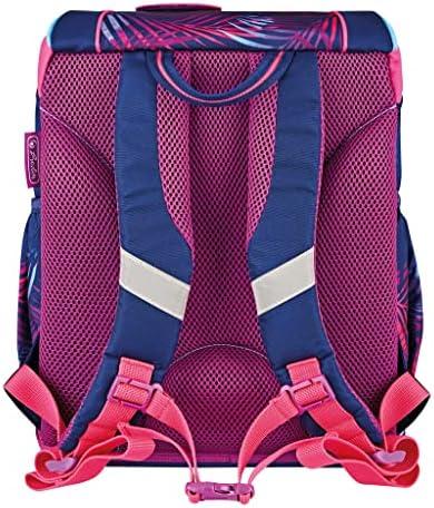 Herlitz Kuprinė pradinukams ULTRA LIGHT PLUS Tropical Chill su priedais
