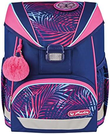 Herlitz Kuprinė pradinukams ULTRA LIGHT PLUS Tropical Chill su priedais