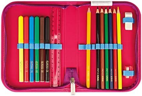 Herlitz Kuprinė pradinukams ULTRA LIGHT PLUS Tropical Chill su priedais