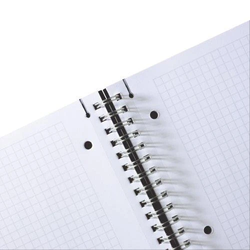 Herlitz Spiralblock "to go" PP-Cover A4 80 Bl. pakuotė juodas