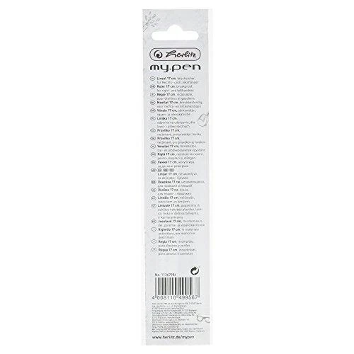 Liniuotė Herlitz 11367984, 17 cm