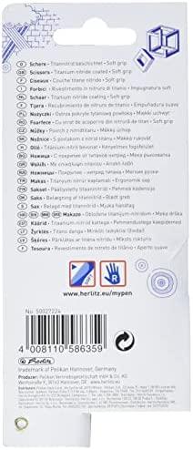 Herlitz My.Pen žirklės juoda-balta
