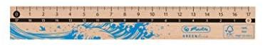 Herlitz Liniuotė medinė GREENline 17cm