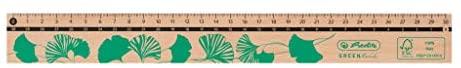 Herlitz Liniuotė medinė GREENline 30cm
