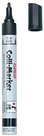 Herlitz Herlitz Permanentmarker 1-4mm Kegelspitze juodas 1er Blister