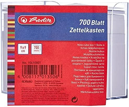 Herlitz 700 lapelių dėžutė 9x9cm