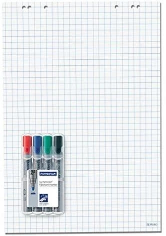 Flipchart popierius su žymekliais