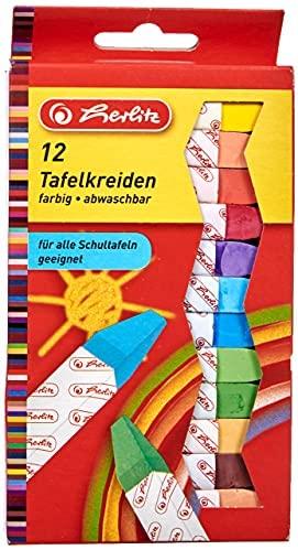 Kreida spalvota 12 spalvų 08648206 HERLITZ, R08-002