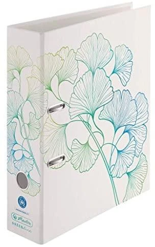 Herlitz A4 segtuvas su ginkmedžio lapų raštu