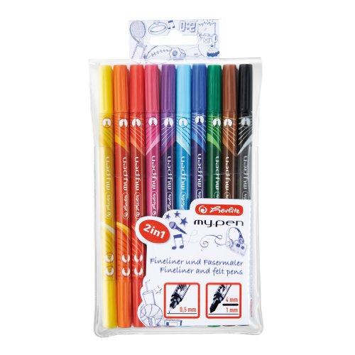 Herlitz Herlitz Fineliner my.pen 10er-Dėklas - 11367232