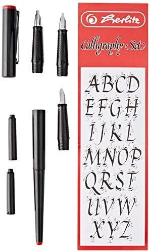 Herlitz Rinkinys do kaligrafii 1.1, 1.5, 2.3 mm (199485)