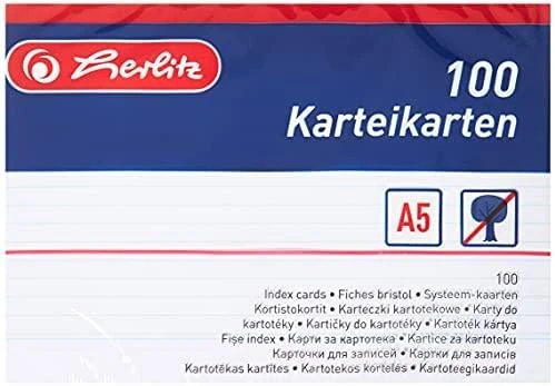 Herlitz A5 / 100K LIN HER BIA FOL - 1150507
