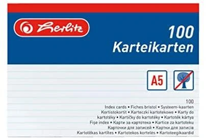Herlitz A5 / 100K LIN HER BIA FOL - 1150507