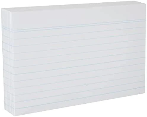 Herlitz Kortos indeksowe herlitz, DIN A6, w linijos, balta