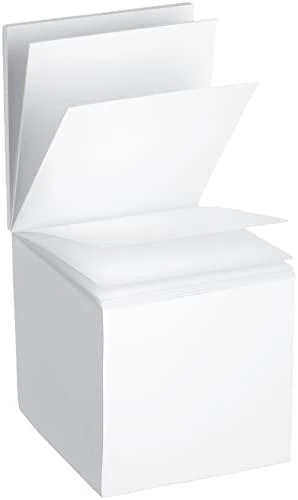 Herlitz užrašų blokas 9x9x9cm, 900 suklijuotų lapų