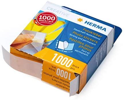 HERMA 4008705010719 kamputis nuotraukai Balta 1000 vnt